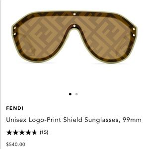 Fendi Aviators NWT